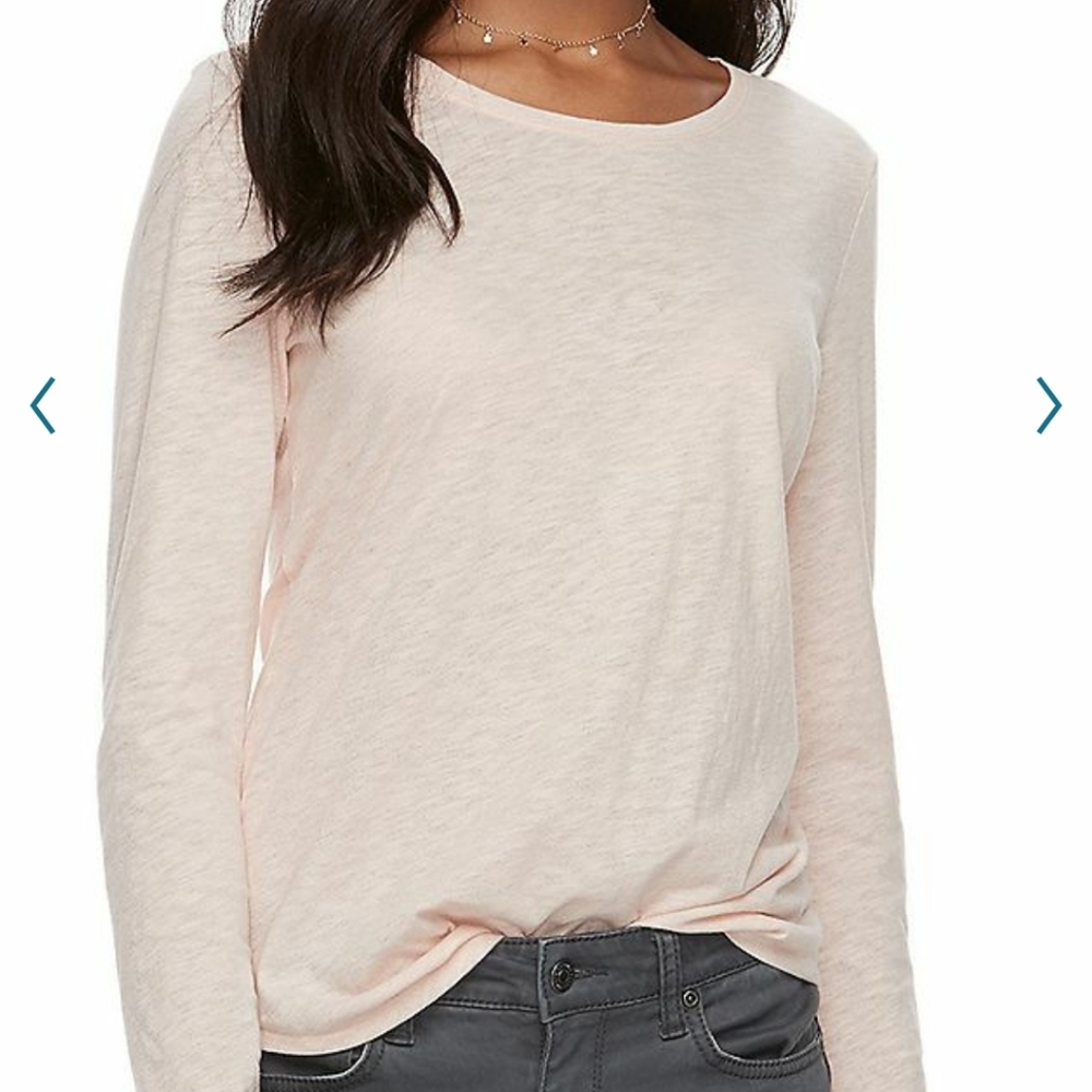 BNWT Sonoma womens long-sleeved tee